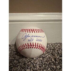 Andre Dawson signed "HOF 2010" autographed OMLB Baseball Chicago Cubs Beckett